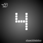 Vinyl Number 4 - LED Vinyl Number 4 - LED